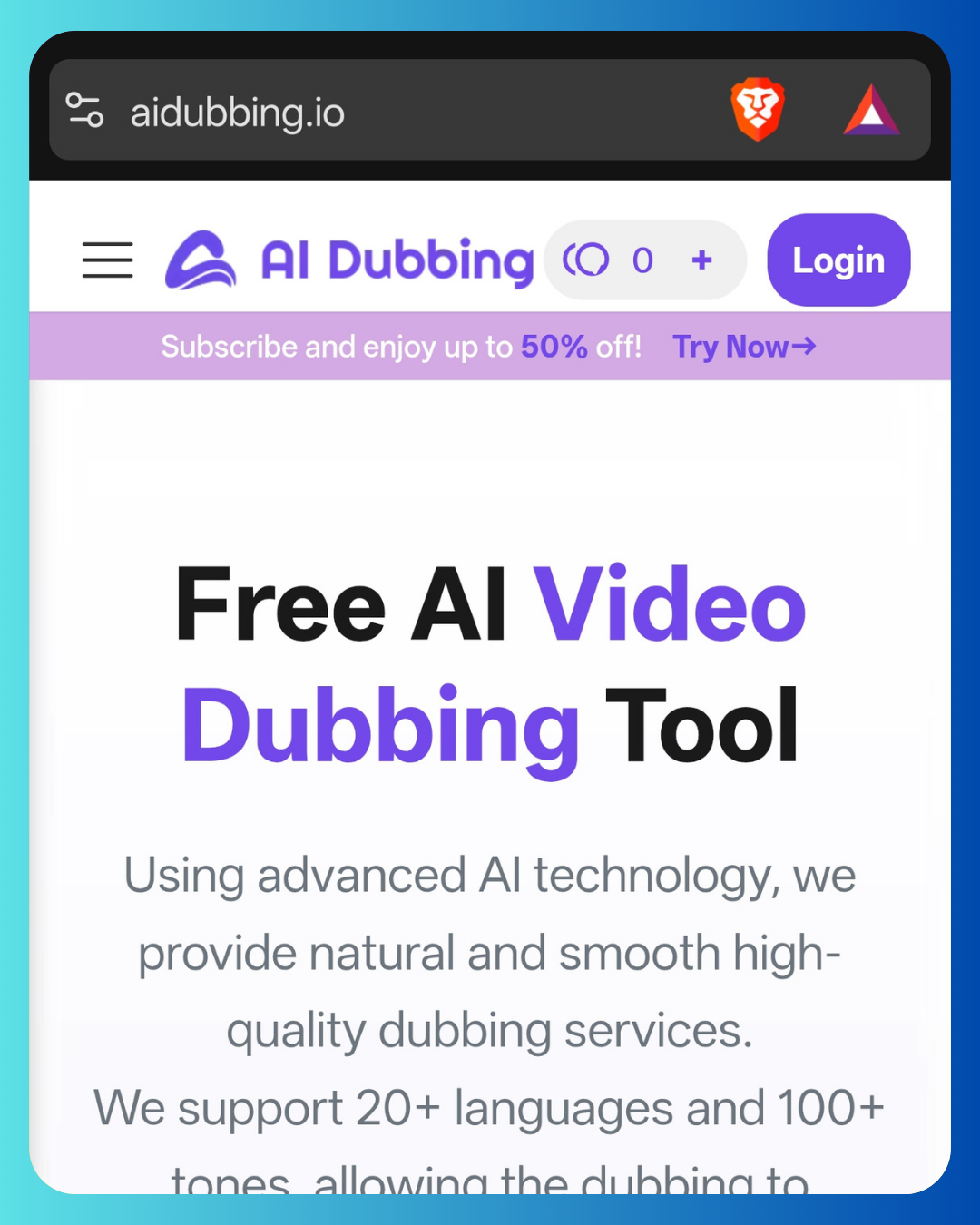 AI Dubbing